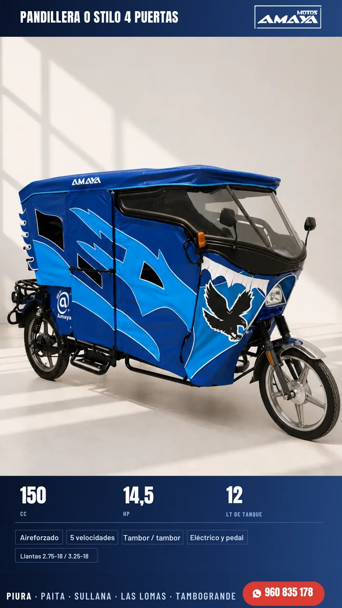 RA 4 Puertas · águila azul